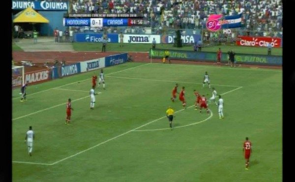VIDEO: Mario Martínez pone el empate de Honduras ante Canadá con golazo
