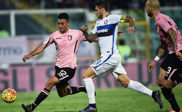 Inter empata con Palermo y pierde opción de alcanzar el liderato