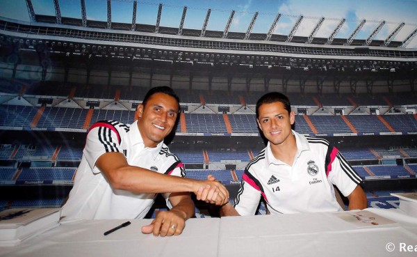 Chicharito: 'La amistad con Keylor Navas fue muy importante'