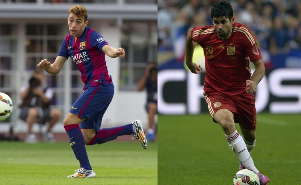 Diego Costa se lesiona y en su lugar convocan a Munir del Barcelona