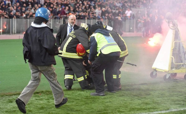 Tres heridos por disparos en Roma antes de final de la Copa de Italia
