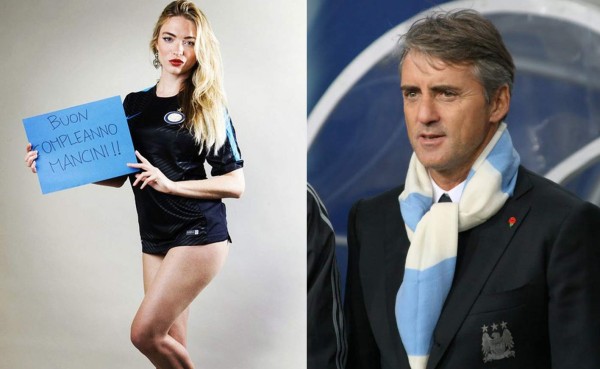 April Summers, la fanática que tiene Roberto Mancini