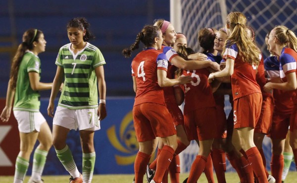 México y Estados Unidos empatan en partidazo del Premundial Femenino