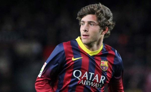 Sergi Roberto es baja en entrenamiento del Barcelona