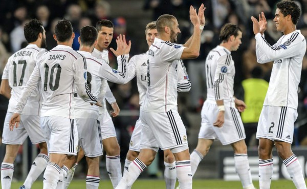 Real Madrid asegura el liderato de grupo con triunfo en Basilea