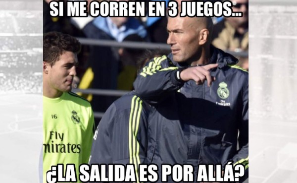Los memes también arrasaron en el primer día de Zidane con el Madrid