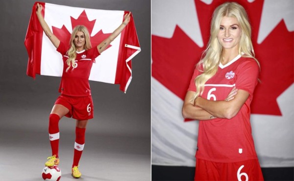 FOTOS | Canadá, una tierra de bellas mujeres que practican el fútbol