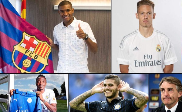 Los fichajes más sonados hoy en el fútbol de Europa este viernes