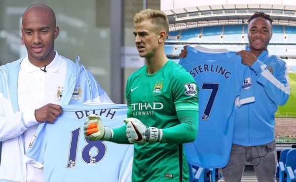 Solo tres ingleses en la lista del Manchester City para la Liga de Campeones