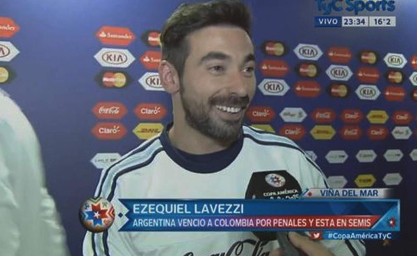 VIDEO: Lavezzi confiesa lo que sintió cuando pateó el penal ante Colombia
