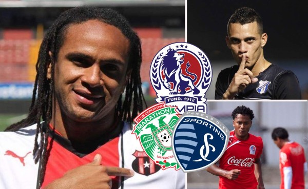 Las bombas del mercado de fichajes en Honduras la darían Olimpia y Marathón