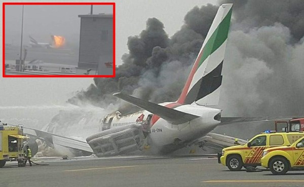 Informe Especial: Un avión de Emirates sufre grave accidente al aterrizar en Dubái