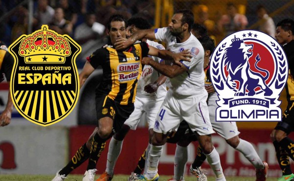Oficial: Real España y Olimpia jugarán este domingo a las 4:00 pm en el Olímpico