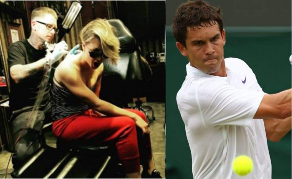 Actriz se borra el tatuaje dedicado al tenista Ryan Sweeting