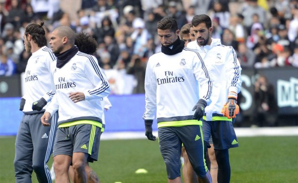 Pepe estuvo a punto de lesionar a Modric con una fuerte entrada