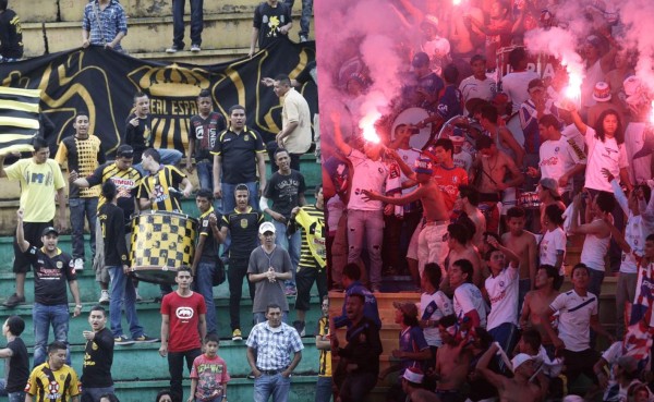 Barras de Real España y Olimpia serán vigiladas por cámaras