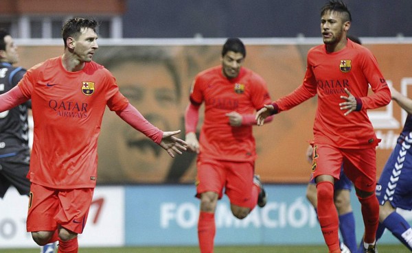 Peligra la final de Champions para Messi y Neymar