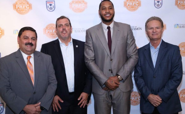Basquetbolista Carmelo Anthony adquiere equipo de fútbol de Puerto Rico