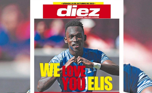 Estas son nuestras portadas digitales de este sábado histórico para Honduras