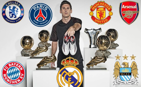 Solo siete clubes en el mundo pueden fichar a Lionel Messi