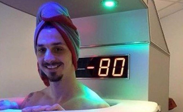 La recuperación de Zlatan Ibrahimovic a 80 grados bajo cero