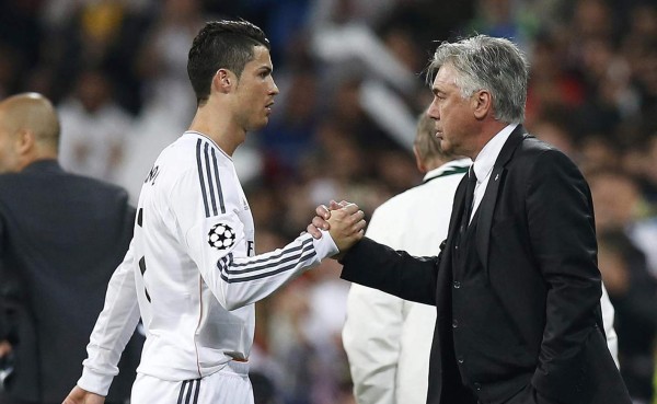Ancelotti justifica el 'gesto de robar' que hizo Cristiano Ronaldo