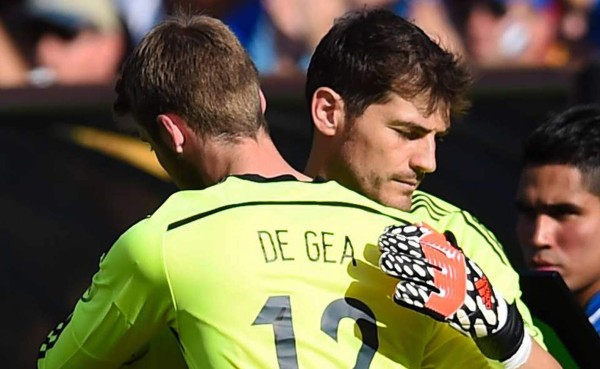 De Gea: 'Casillas es uno de los mejores de la historia de España y del mundo'