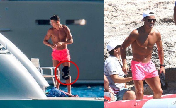 Las nuevas fotografías de Cristiano Ronaldo en Ibiza