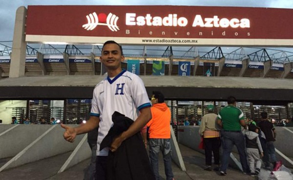 Polémica en redes sociales por hondureño que llegó al estadio Azteca