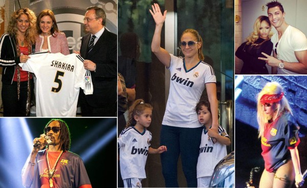 ¿A quién apoyan los famosos en el clásico Barcelona-Real Madrid?