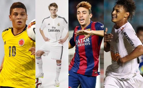 Conoce a las futuras estrellas del fútbol mundial