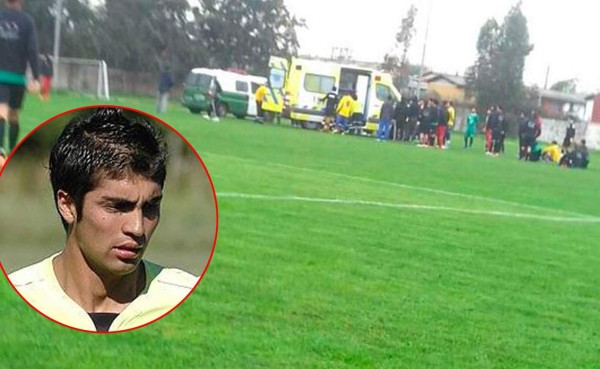 Futbolista chileno de segunda división muere en pleno partido