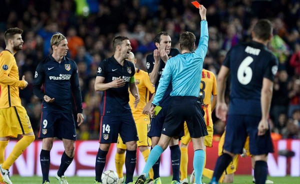 Barcelona, el club más beneficiado en la historia por expulsiones a rivales