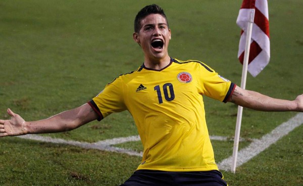 James Rodríguez, personaje del año en Colombia