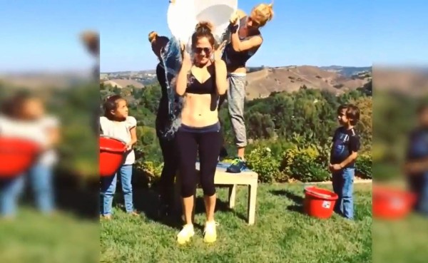 VIDEO: Jennifer López acepta reto de Cristiano Ronaldo