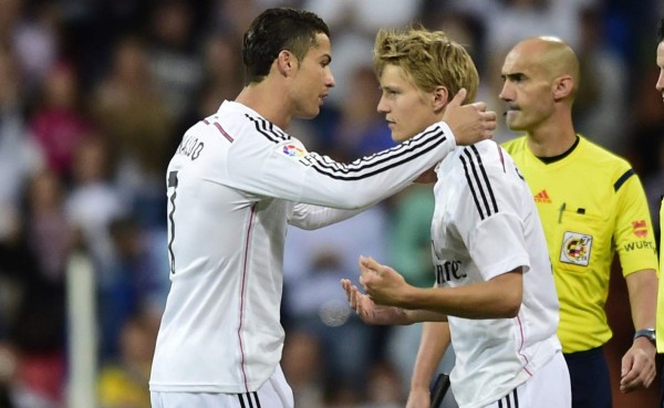 Ødegaard dice que Cristiano le aconseja y que intenta aprender del 'mejor'