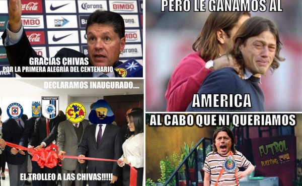 Memes: La dulce venganza de los aficionados del América contra las Chivas