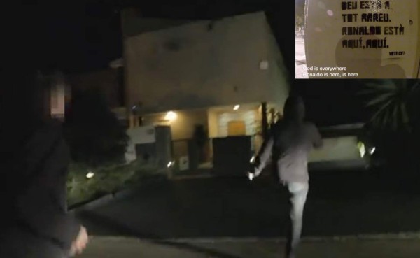 VIDEO: Balonazos a la casa de Platini por Cristiano Ronaldo