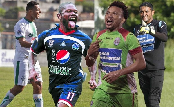 Jugadores hondureños que están al borde del retiro