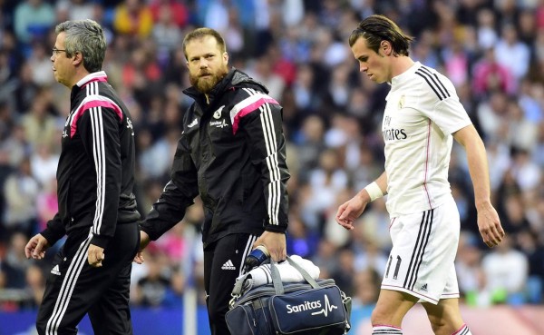 Bale sufre lesión muscular y es baja ante Atlético de Madrid