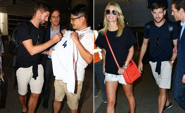 Gerrard arriba a Los Ángeles para iniciar su aventura en la MLS