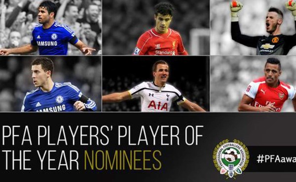 La Liga Premier da lista de nominados para 'Futbolista del año'