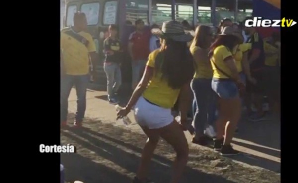 VIDEO: El sexy baile de colombiana en la previa del juego ante Perú&nbsp;&nbsp;