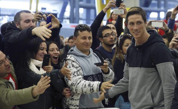'El Niño' Torres ya está en Madrid: 'Estoy listo para jugar'