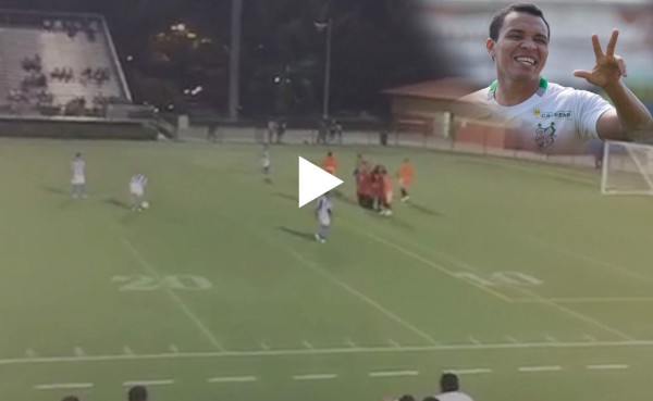 VIDEO: Golazo de Rambo de tiro libre en juego de leyendas