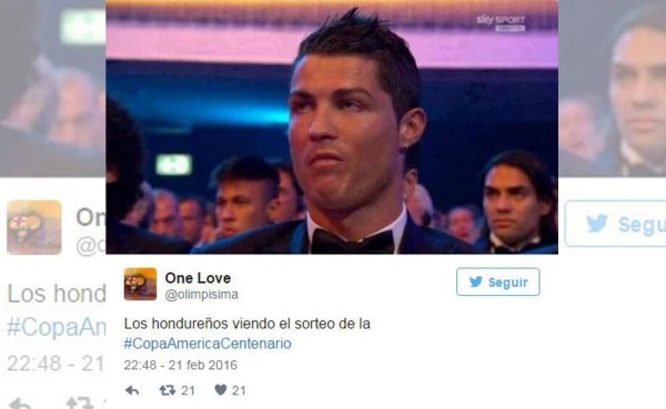 Hasta Honduras sale a relucir en los memes de la Copa América