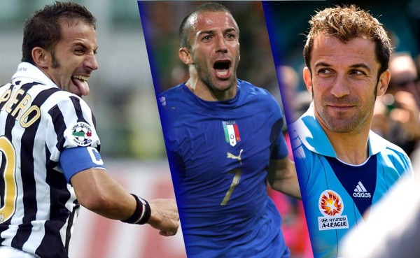 Las mejores estadísticas de Alessandro Del Piero