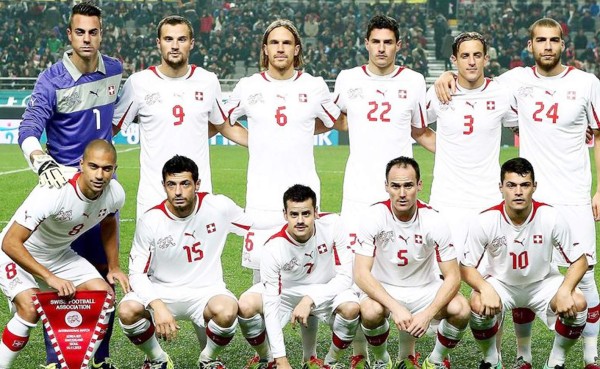 Suiza brindó la lista de convocados para Brasil