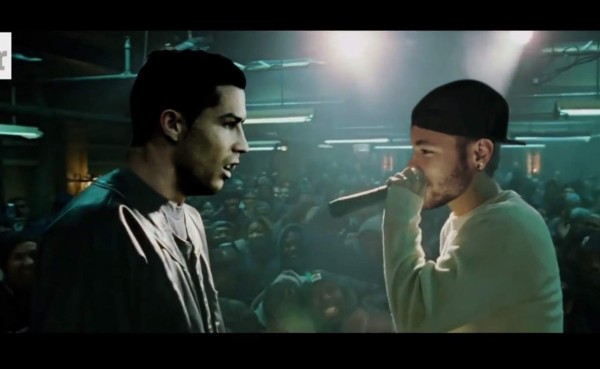 VIDEO: Neymar 'le dedica' rap a Cristiano Ronaldo tras el Clásico