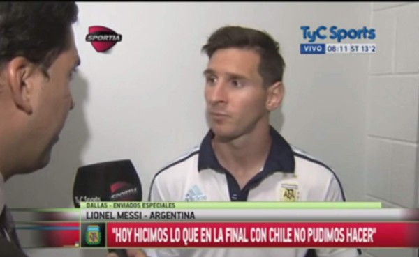 Lionel Messi: 'Mientras el técnico quiera, voy a estar siempre'